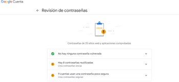 Google Password Checkup es una
