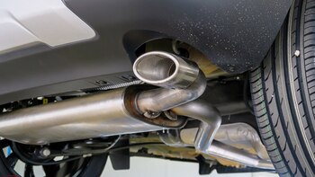 Un tubo de escape limpio