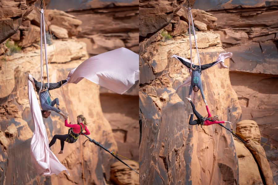 Andrew Lewis era propietario de BASE Jump Moab y copropietario de Moab Swingers, dos negocios vinculados a actividades extremas en la zona de Moab (Facebook: Aerial Arts Moab).