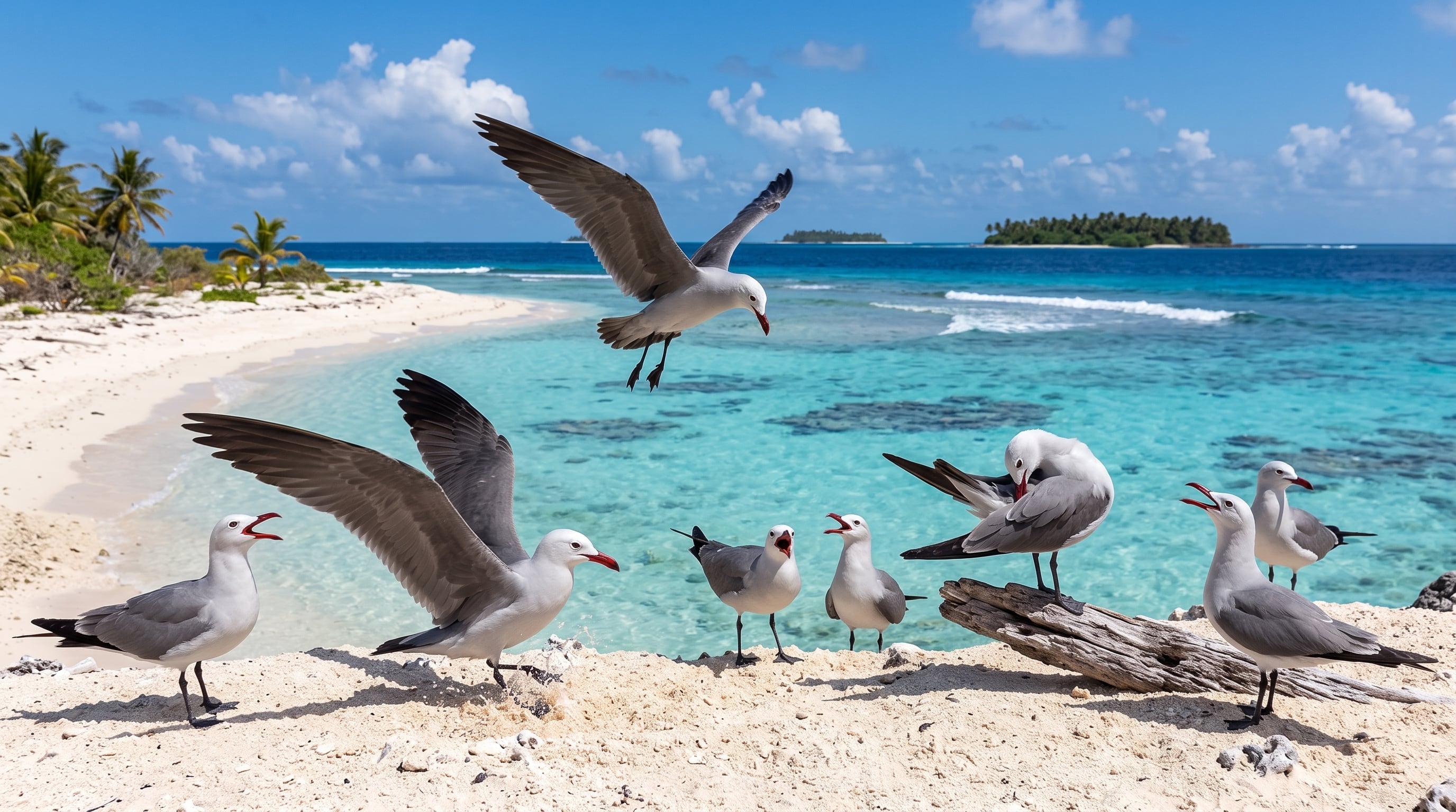 Las aves marinas aportan nutrientes al arrecife a través del guano, pero las ratas consumen huevos, crías y aves adultas y reducen ese fertilizante natural (Imagen Ilustrativa Infobae)