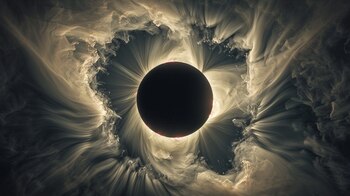 eclíptica solar, banda de totalidad, corona solar, actividades educativas sobre astronomía - (Imagen Ilustrativa Infobae).