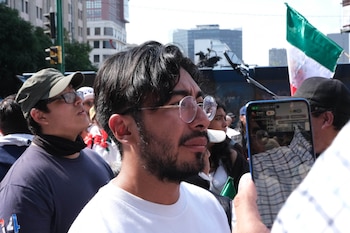 Iván, Rejón, vocero del movimiento