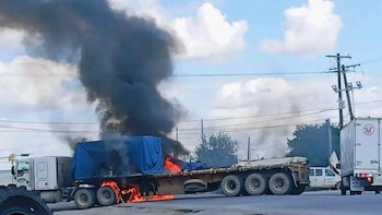 Bloqueos en Tamaulipas