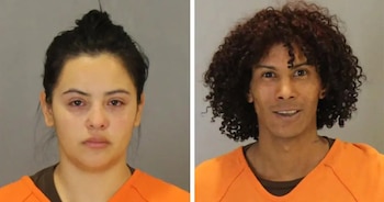 La colombiana y el ciudadano venezolano fueron condenados a prisión federal - crédito Omaha Police Department/Sitio web