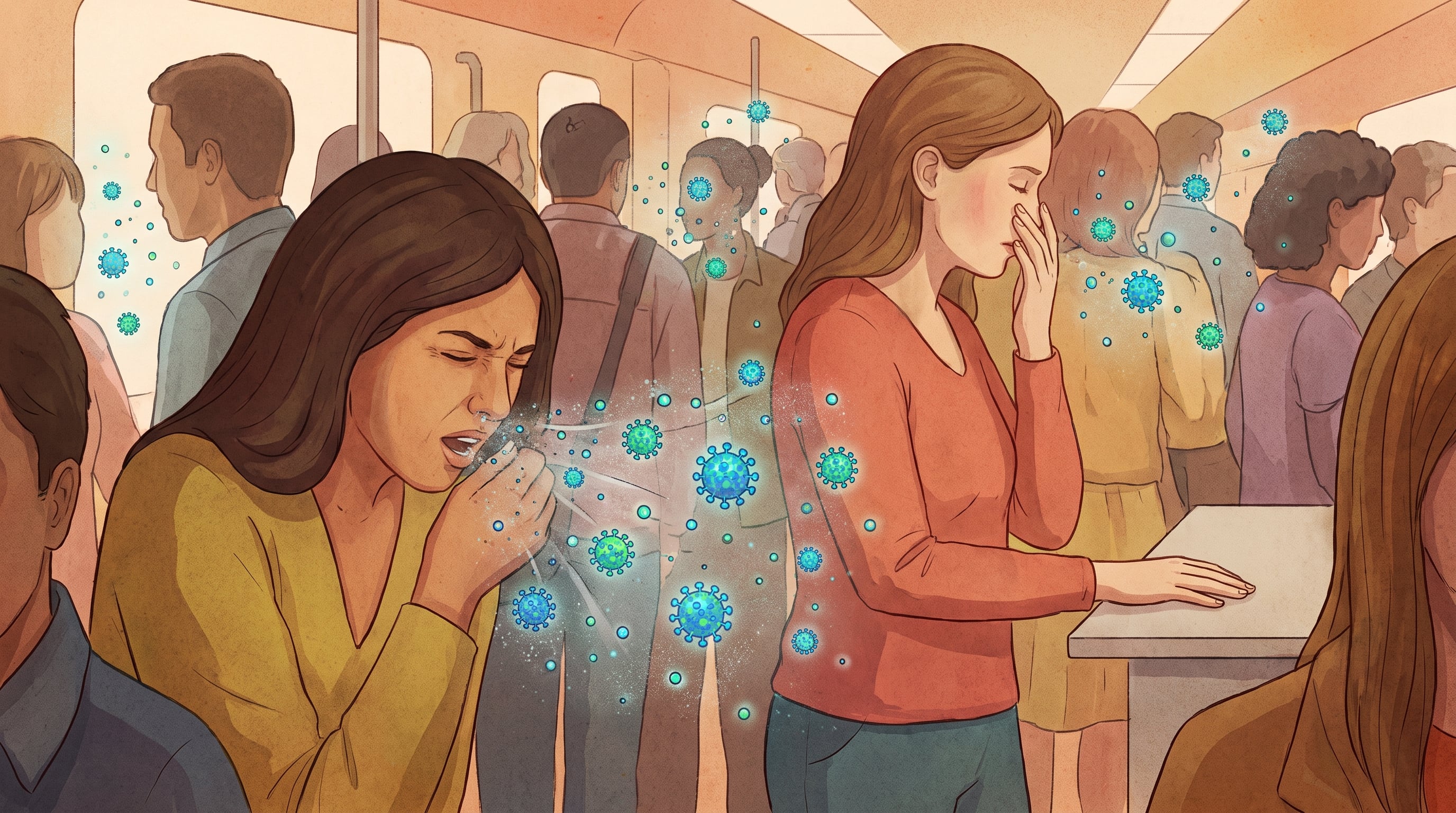Las rutas invisibles de los virus: cómo se propagan y cuándo protegerse
