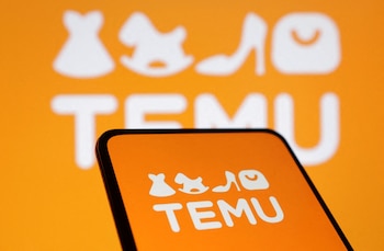 FILE PHOTO: Temu logo is