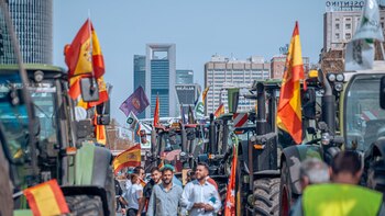 Agricultores, ganaderos y 500 tractores