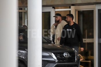 El deportista llegó a Ezeiza