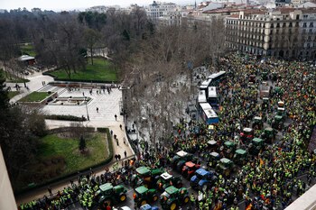 Los agricultores españoles se reúnen