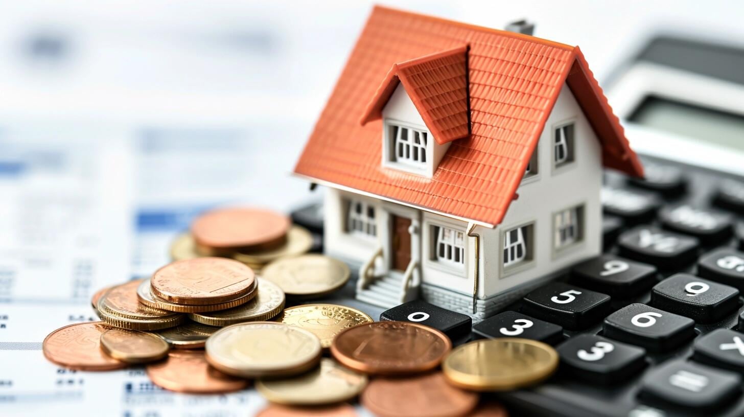 La imagen de una casa en miniatura sobre una calculadora y monedas refleja la realidad económica actual: la inflación y su impacto en los precios de inmuebles. Un escenario que afecta tanto a inquilinos como a propietarios, quienes navegan entre las complejidades de contratos y la ley de alquileres. (Imagen ilustrativa Infobae)