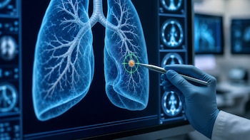 Qué es el adenocarcinoma pulmonar, el tumor maligno que le detectaron al papa León XIV