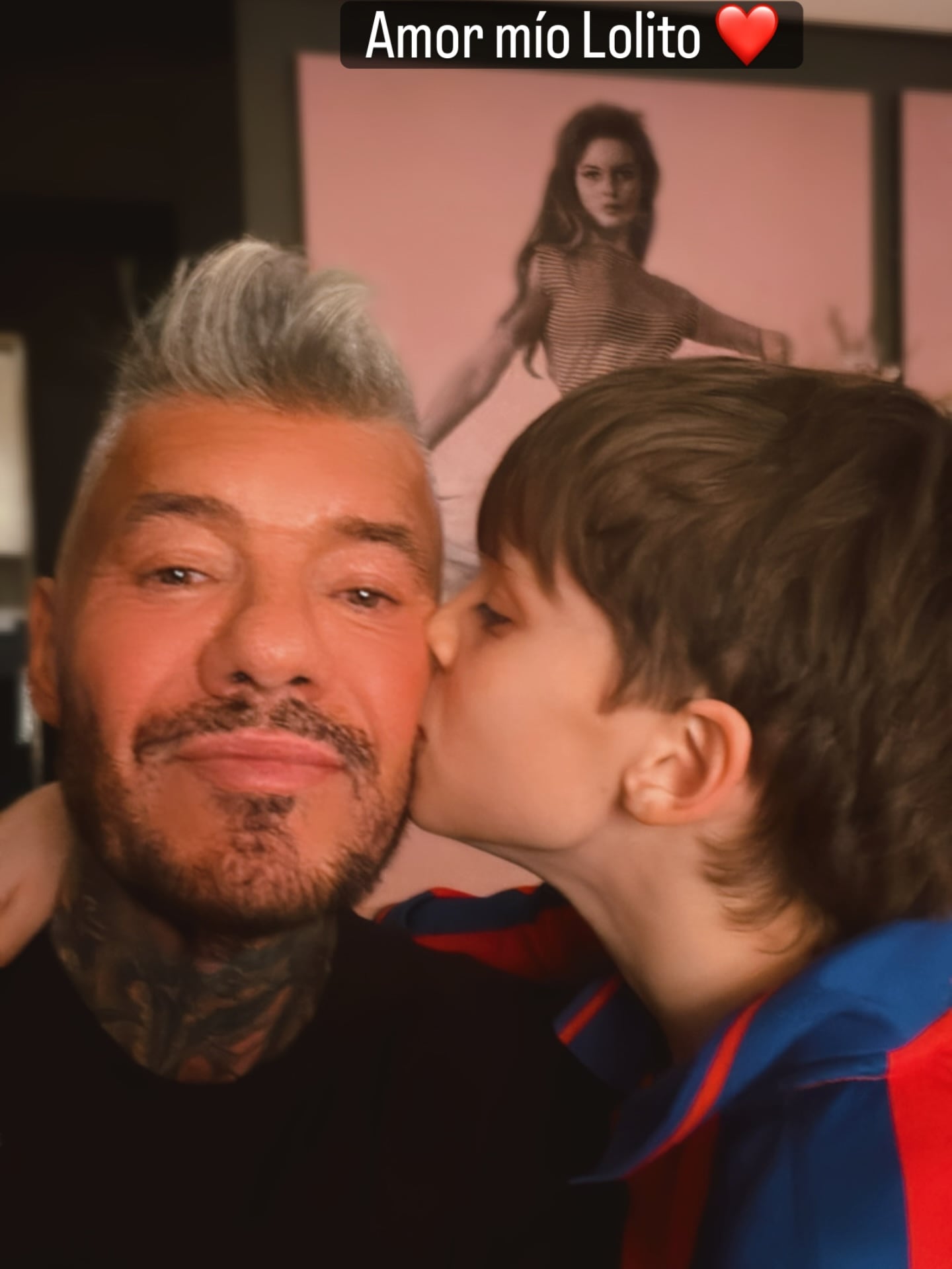 Tinelli se mostró orgulloso al contar cuál es el proyecto profesional de Lolo