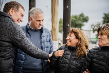 Diego Santilli y Leandro Ugartemendía,