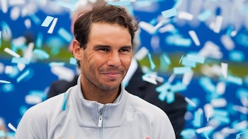 El tenista español Rafa Nadal