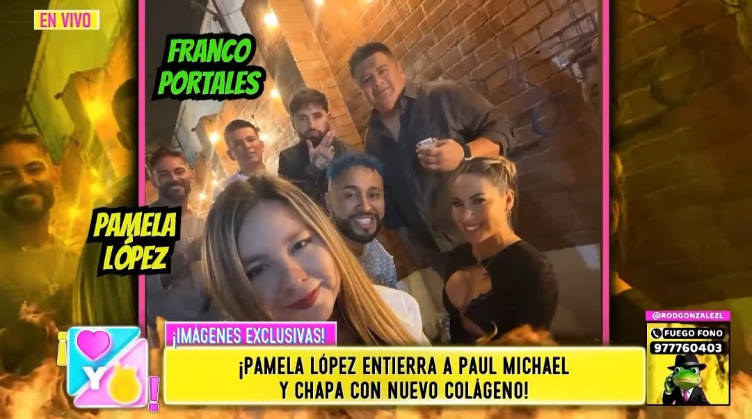 Pamela López y Franco Portales: captan discusión durante su cita y luego terminan a los besos. Captura: Amor y fuego.