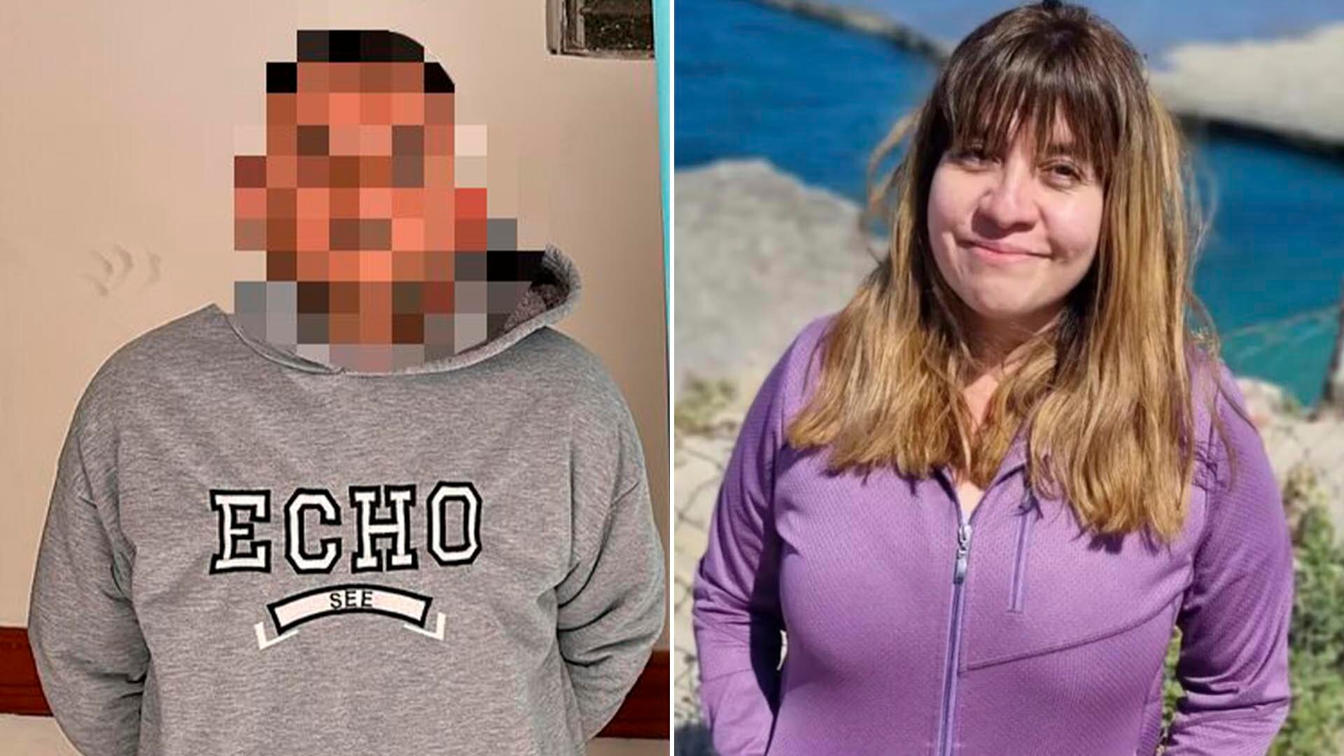 El detenido y la víctima