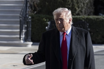 El presidente norteamericano Donald Trump.