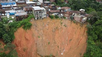 Las lluvias torrenciales en el