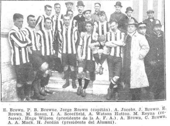 Peligro de gol. El plantel