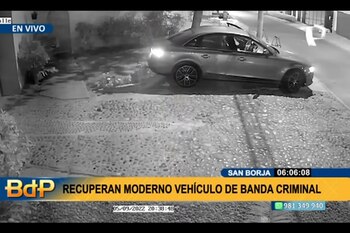 PNP recuperó autos robados de