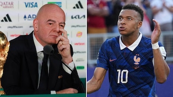 Infantino condenó los dichos contra Mbappé de una senadora paraguaya: “Necesitamos luchar contra el racismo y derrotarlo todos juntos”