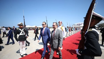 El régimen venezolano recibió al