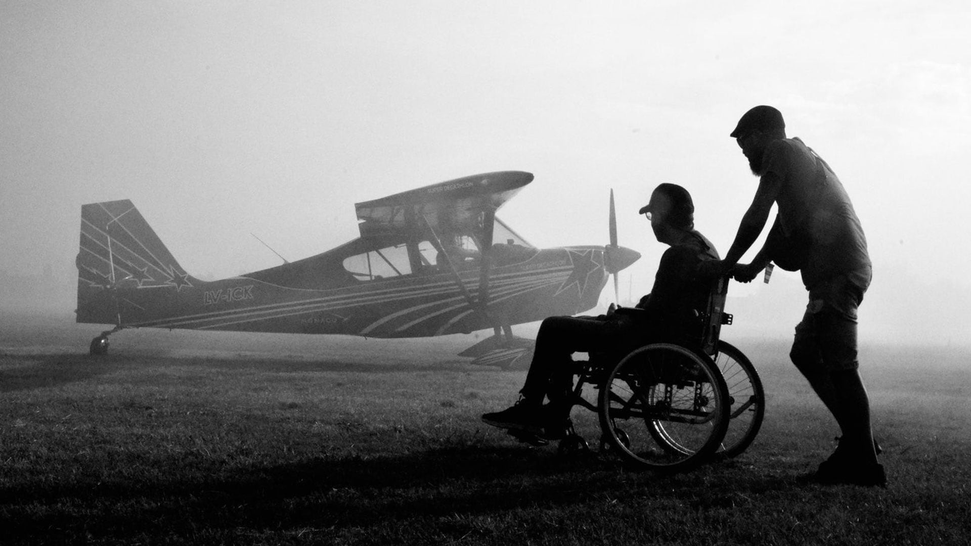 El piloto Fernando Endrigo tuvo un accidente con su avioneta y quedó en silla de ruedas: sueña con volver a volar (Foto: Loredana Giselle Cattozzo)