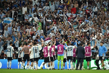 Comunión total entre los hinchas