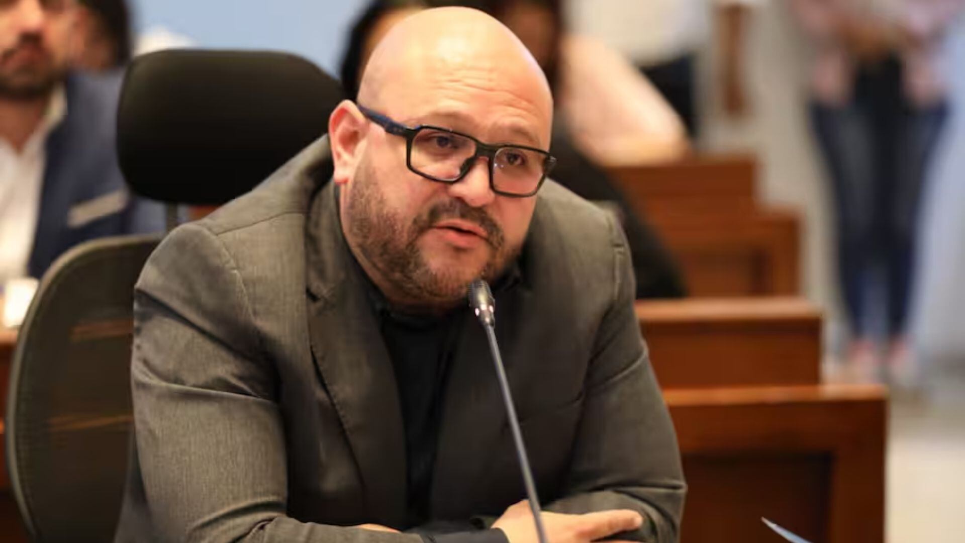 El concejal Andrés Felipe Rodríguez,