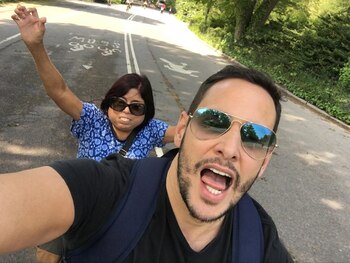 Rodrigo Lussich comparte un alegre