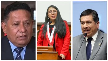 Congresistas Esdras Medina, Ruth Luque y Luis Aragón reconocen que no gozan de alta popularidad ante la opinión pública.