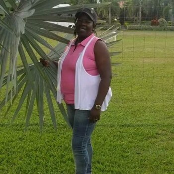 La profesora Estela Balanta fue