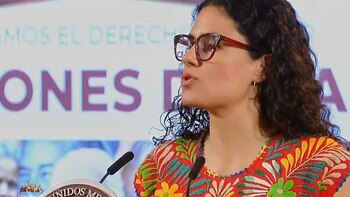 Luisa María Alcalde dio a