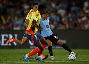 Colombia cayó ante Uruguay y