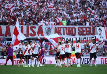 El último River-Boca en el Monumental: terminó con triunfo local por 2 a 1 (REUTERS/Agustin Marcarian)
