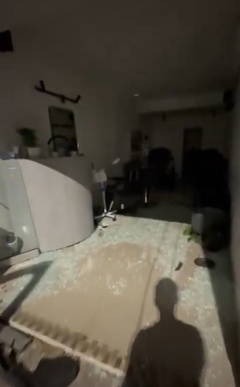 Los comerciantes damnificados tuvieron que