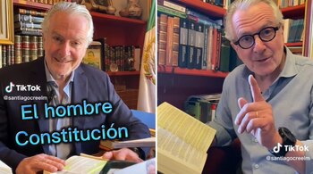 Santiago Creel compartió un tiktok