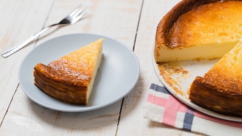 Tarta de yogur griego con