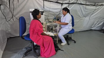 Otro de los tres hospitales