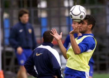 Adrián Guillermo en uno de