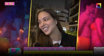 Flavia López tras las críticas de Rosángela Espinoza: “No busco una relación, pero no me cierro”. Captura: Amor y Fuego.