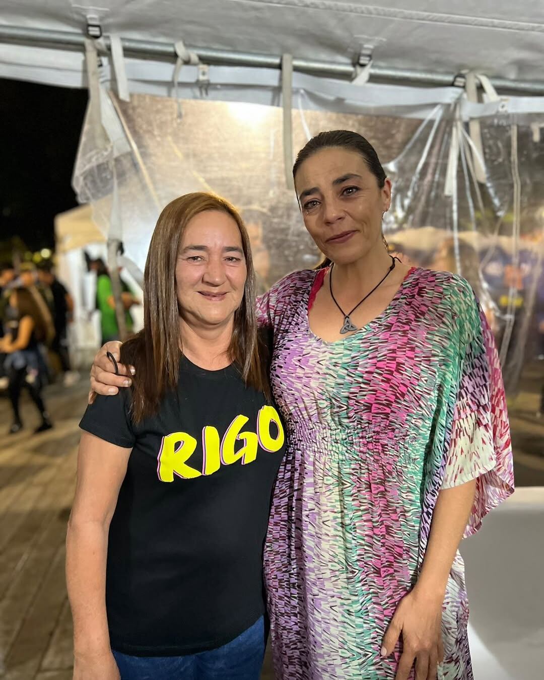 Rigo le agradeció a la actriz por la interpretación que hizo de su madre - crédito @rigobertouran / Instagram