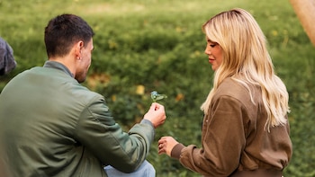 Wanda Nara filmando en Uruguay