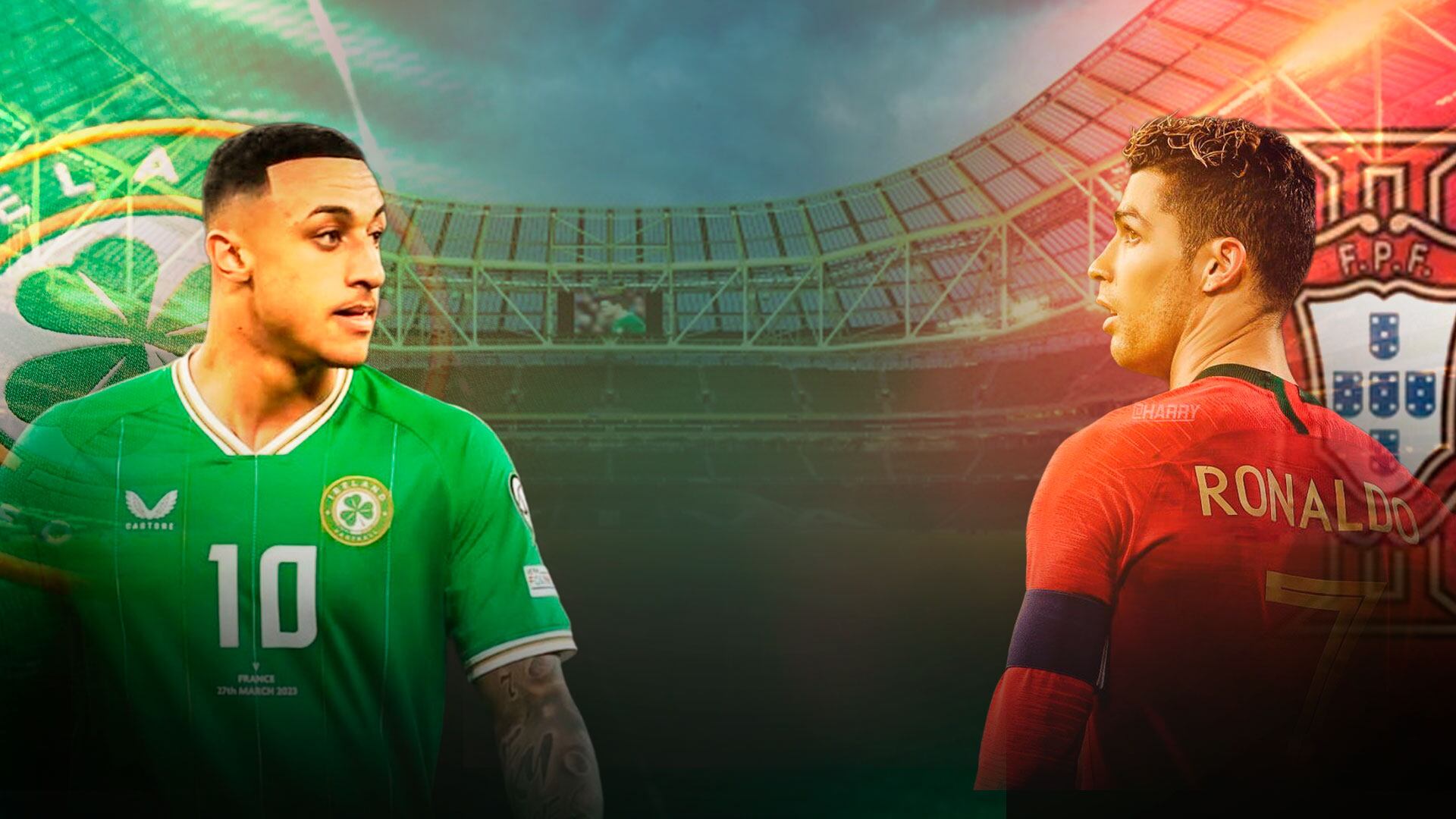 El equipo de Cristiano Ronaldo buscará la victoria en el Aviva Stadium para asegurar su clasificación. (Ilustración: Jesús Aviles)