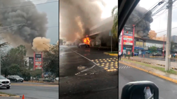 Incendio en Nuevo León -