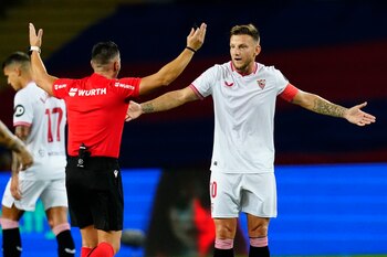 El centrocampista croata del Sevilla