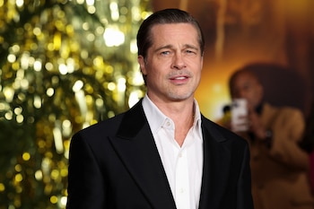 Brad Pitt en la premiere