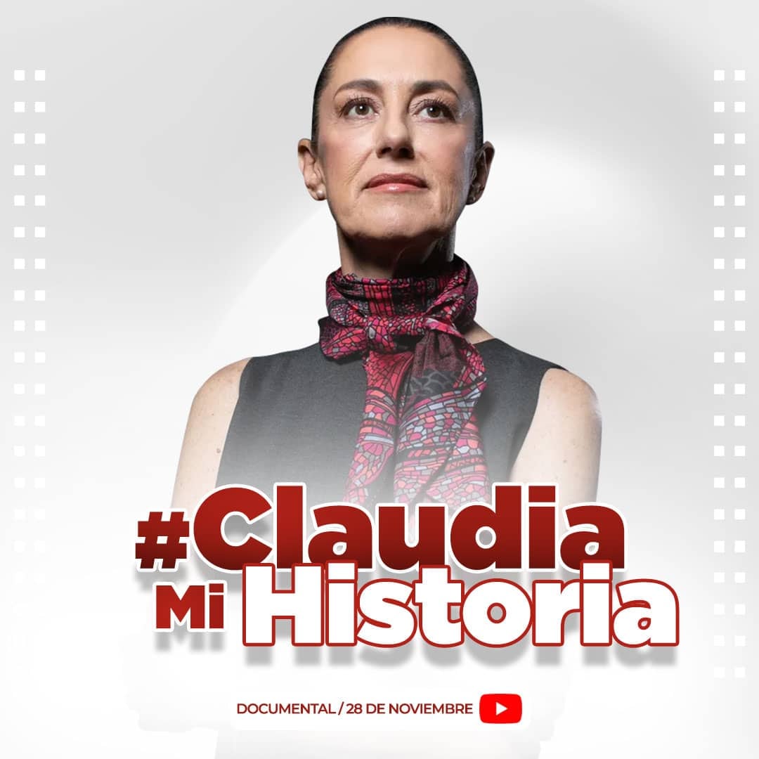 Documental de la vida de la presidenta Claudia Sheinbaum Pardo (X/@Pelcastreeee)