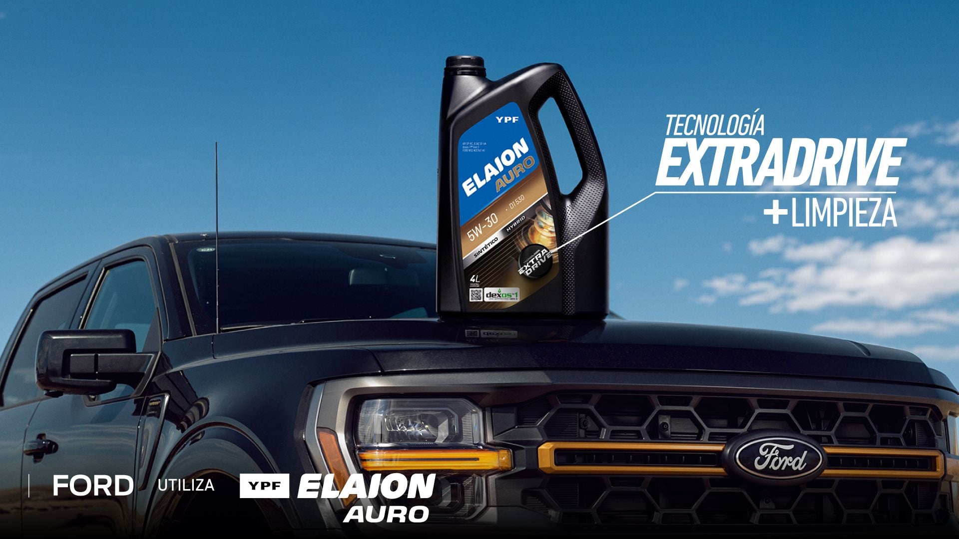 La tecnología EXTRADRIVE ofrece protección del motor en condiciones de alta temperatura y máxima exigencia (YPF)