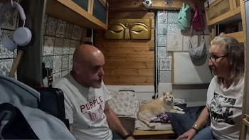 Juanma y Tony dentro de